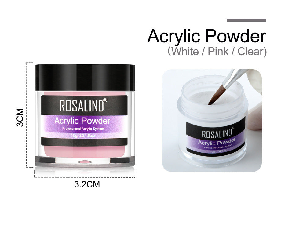 Nail Powder Acrylic System Kit Professional Nail Art Tool Set Contain Glass Cup Acrylic Liquid Extension Carving Manicure Nail Powder Acrylic System Kit Professional Nail Art Tool Set Contain Glass Cup Acrylic Liquid Extension Carving Manicure